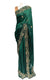 Emerald Green Multi-Embroidery Saree