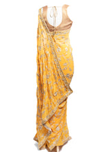 Load image into Gallery viewer, Mustard Yellow Gotta Patti Saree
