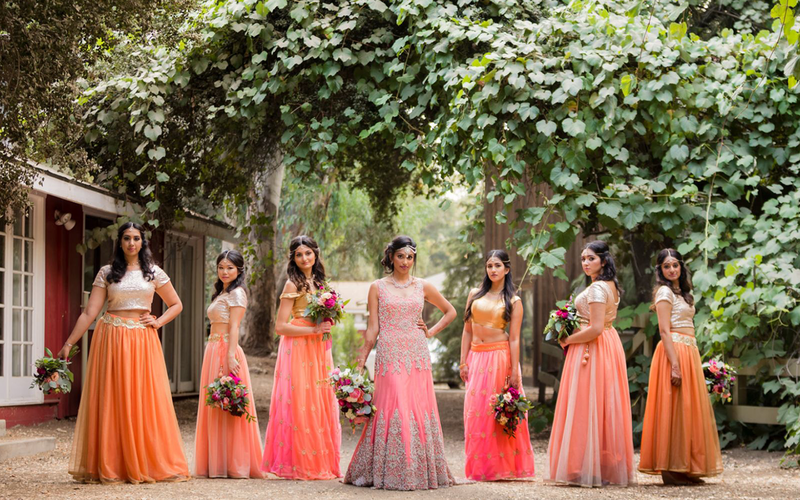 Bridesmaid sarees 2025