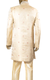 Gold Brocade Sherwani with Pearl Embroidery
